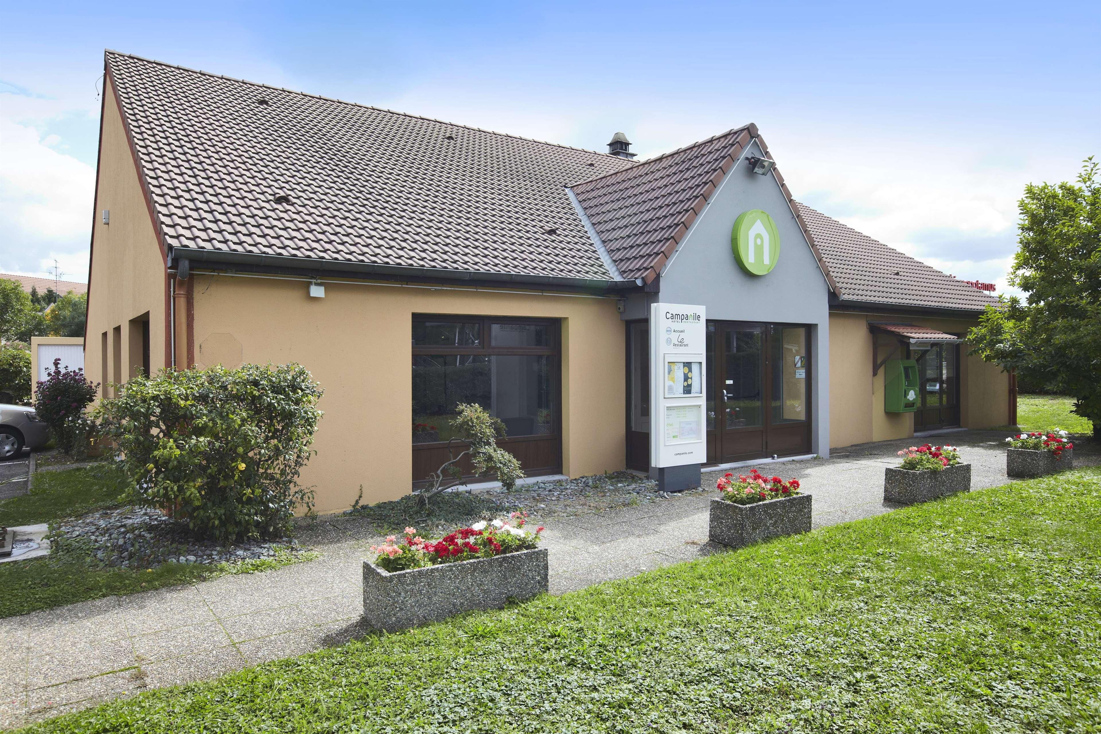 Hotel Campanile Mulhouse - Illzach Ile Napoléon Exterior foto